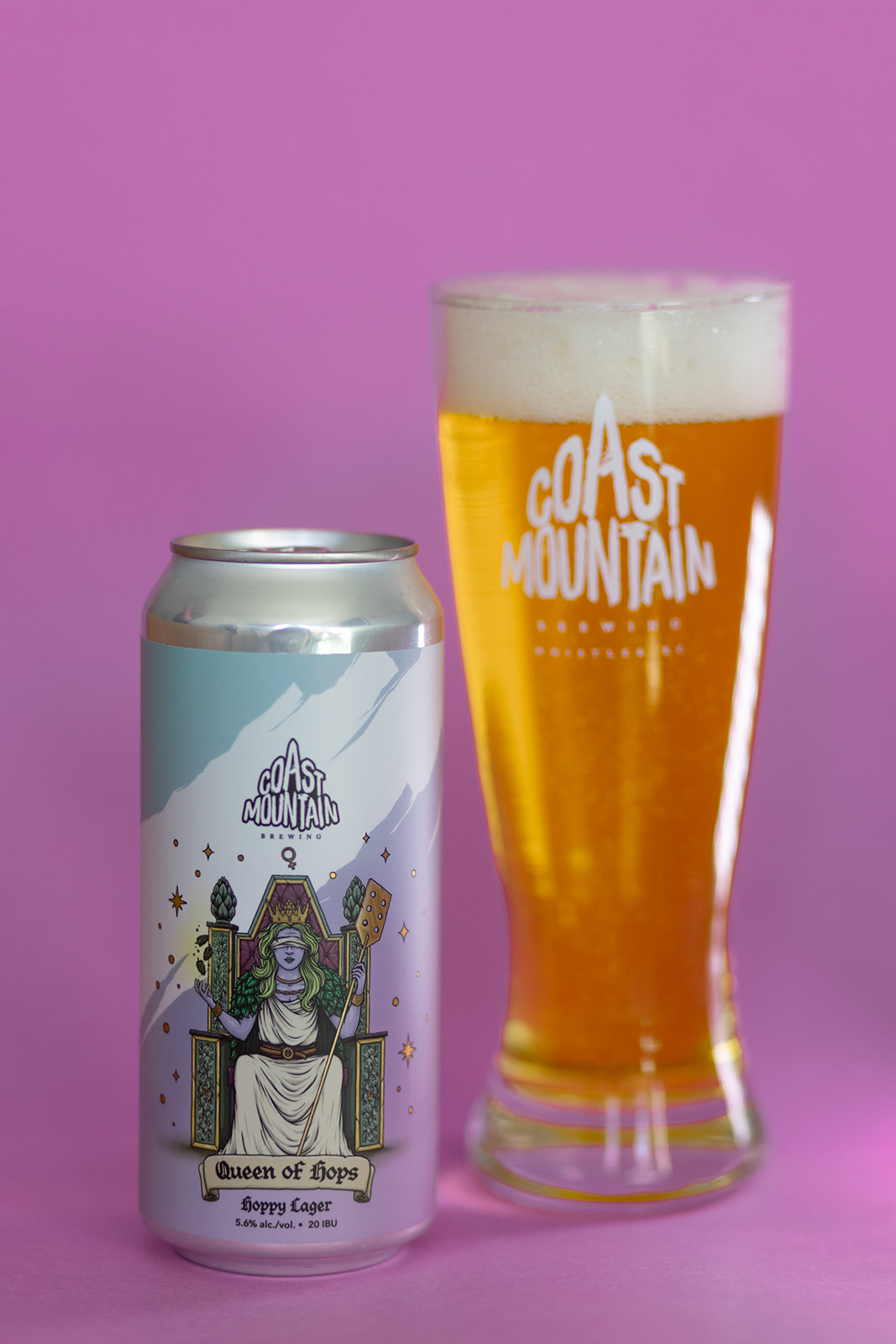 Queen of Hops Hoppy Lager